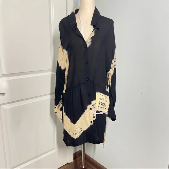 Missguided Oversized Tie Dye Shirt Dress size 6 - Picture 5 of 13